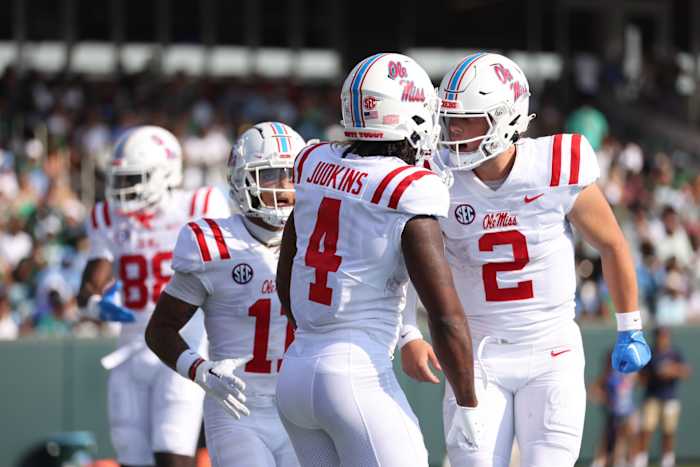 Despite a relatively-quiet day from running back Quinshon Judkins, the Ole Miss offense did enough to pull out a win on Saturday in the second half.